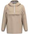 NS616 Native Spirit Unisex Waterproof 1/4 Zip Windbreaker Wet Sand colour image